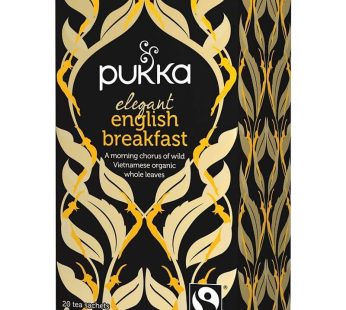 Pukka Organic Elegant English Breakfast Tea (38 gr. 20 bags)