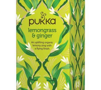 Pukka Organic Lemongrass & Ginger Tea (38 gr. 20 bags)