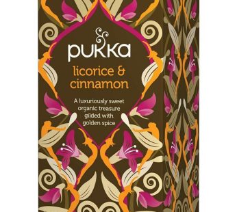 Pukka Organic Liquorice & Cinnamon Tea (38 gr. 20 bags)