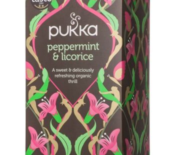 Pukka Organic Peppermint & Licorice Tea (38 gr. 20 bags)