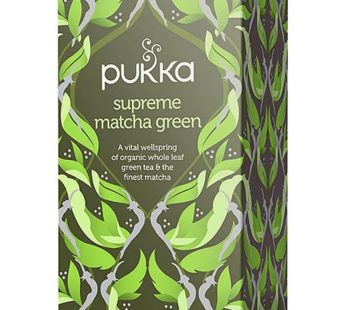 Pukka Organic Supreme Green Matcha Tea (38 gr. 20 bags)