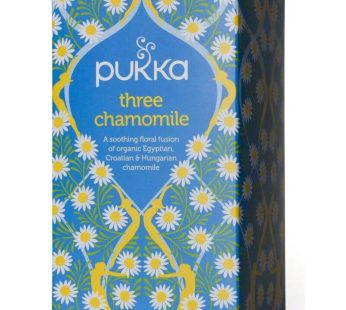 Pukka Organic Three Chamomile Tea (38 gr. 20 Bags)
