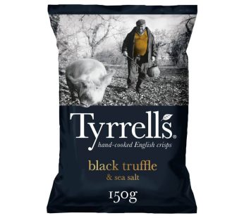 Tyrrells Black Truffle & Sea Salt Chips (150 g)