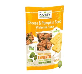 Dr. Karg’s Cheese and Pumpkin Seed Wholegrain Snack (110 g)