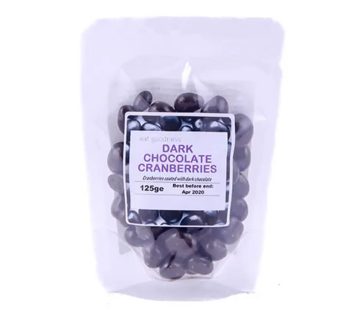 Eat Goodness Dark Chocolate Cranberries (125 g)