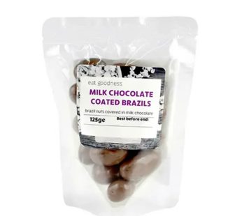 Eat Goodness Milk Chocolate Brazil Nuts (125 g)