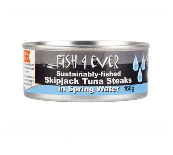 Fish 4 Ever Skipjack Tuna Steaks In Spring Water (160 g)