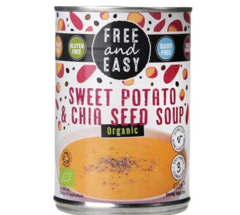 Free And Easy Organic Sweet Potato & Chia Seeds Soup (400 g)