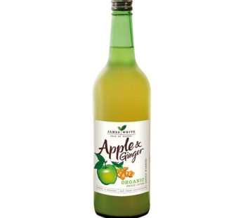 James White Organic Apple & Ginger Juice (750 ml)