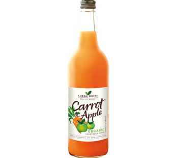 James White Organic Carrot & Apple Juice (750 ml)