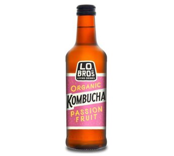 Lo Bros Organic Kombucha Passionfruit (330 ml)