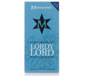 Montezuma’s Lordy Lord (Dark Chocolate with Cocoa Nibs) (100 g)