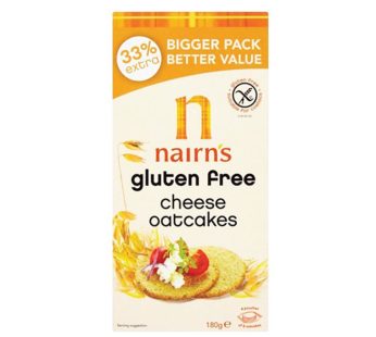 Nairn’s Gluten Free Cheese Oatcake (180 g)