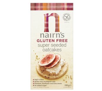 Nairn’s Gluten Free Super Seeded Oatcakes (180 g)