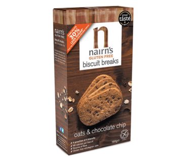 Nairn’s Glutenfree Chocolate Chip Biscuit Break (160 g)