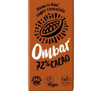 Ombar Organic 72% Cacao Chocolate Bar (35 g)