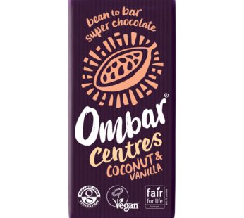 Ombar Organic Centres Coconut & Vanilla Bar (70 g)