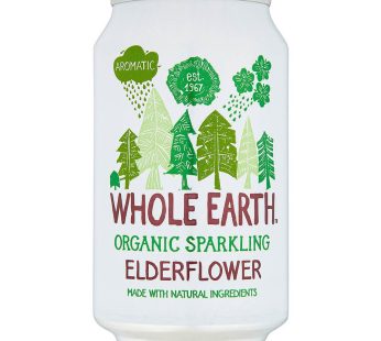 Whole Earth Sparkling Elderflower (330 ml)