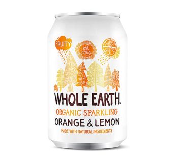 Whole Earth Sparkling Orange & Lemon Drink (330 ml)