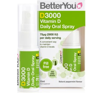 Better You D3000 Oral Spray 15ml