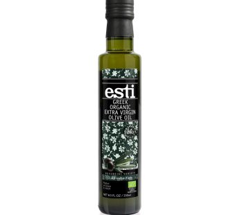 Esti Greek Organic Extra Virgin Olive Oil 250ml Glass Bottle