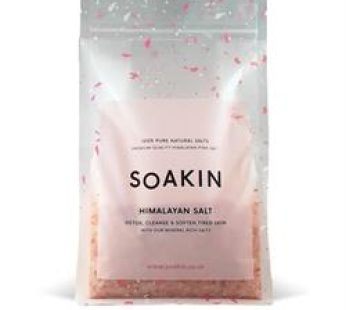 Soakin Himalayan Pink Bath Salts 1kg