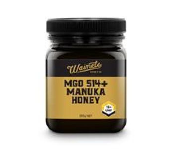 Waimete Manuka Honey MGO 514+ Multifloral 250g