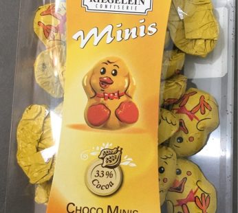 Riegelein Minis Solid Chocolate Chicks 100g