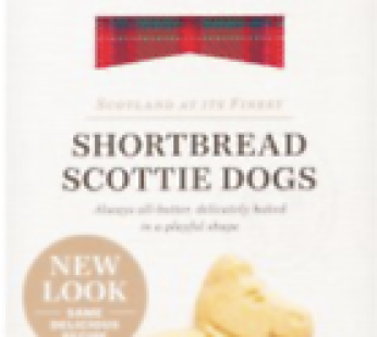 WALKERS SCOTTIE DOGS Premium Scottish Shortbread Biscuits Sweets 110g